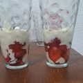 El cooksnap de Sailin la o cuando hizo Fresas con crema estilo La Michoacana.