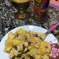 El cooksnap de Sol Avancini Noceti cuando hizo Pollo al ananá y pasas de uva agridulce con arroz !mmmmm riquísimo 😋.
