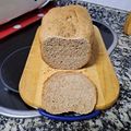 El cooksnap de Noemí Guillamón cuando hizo Pan de espelta y naranja.