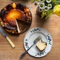 Clare Knivett's cooksnap of when they made 🍰 Basque Burnt Cheesecake.