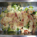 El cooksnap de Leia cuando hizo Brócoli gratinado (con jamón y pavo).