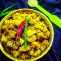 Mandal Roy Shibaranjani's cooksnap of when they made শুকনো আলু পোস্ত(shukno alu posto recipe in Bengali).