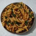 Avni Arora का कुकस्नैप जब उन्होंने मैकरॉनी पास्ता (Macaroni pasta recipe in Hindi) बनाया था।