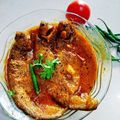 Sutapa Dutta's cooksnap of when they made পাবদা মাছের তেলঝাল (pabda maacher tel jhaal recipe in Bengali).