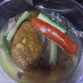 Cooksnap Mazni Zain semasa beliau membuat Ikan Tenggiri Masak Cuka.