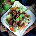 Bipasha Ismail Khan's cooksnap of when they made থাই বীফ স্যালাড.