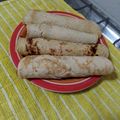 El cooksnap de Paulina Baeza Silva cuando hizo Crepes de avena. Disfruta de un rico desayuno 😋.