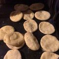El cooksnap de Yamila Barrera cuando hizo Alfajores de chancaca.