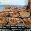 gavin.horner.3's cooksnap of when they made Whole Wheat English Muffins.