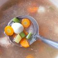 Cooksnap dari vikiputri untuk resep Sup telur puyuh untuk anak