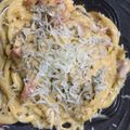Cooksnap dari Eva devianti zahputeri untuk resep Spaghetti creamy mashroom carbonara