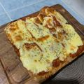 El cooksnap de tatiana cuando hizo Masa para pizza de harina de avena y harina integral 🇺🇾.