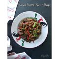 Cooksnap dari Miss Daroinie untuk resep Oseng Cabe Ijo Terong Kacang Panjang Tempe