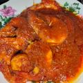 Cooksnap FZ Adzlin semasa beliau membuat Sambal tumis udang.