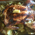 El cooksnap de Mi Chico Martini cuando hizo Pollo relleno.