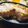 El cooksnap de MaryOscari cuando hizo Tarta de papa con cebolla, jamón cocido y queso.