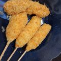 Cooksnap dari Azkia Hasanah untuk resep Corn dog sosis mozzarella (KW)