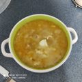 El cooksnap de Jennifer Martinez Calvo cuando hizo Sopa castellana o sopa de ajo.