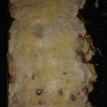 El cooksnap de Carla Andrea cuando hizo Creps canelones de atún y huevo cocido.