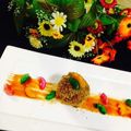 Areeba Muhammed's cooksnap of when they made Macaroni surprise ball.