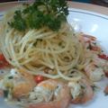 Cooksnap dari Ayu Nuraini untuk resep spaghetti aglio olio tuna