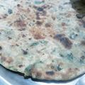 Divya1 का कुकस्नैप जब उन्होंने मेथी का पराठा(methi paratha recipe in hindi) बनाया था।
