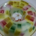Cooksnap dari Yonatisa untuk resep Puding Pelangi / Puding Mozaik