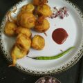 Parul Bhimani's cooksnap of when they made Aloo bonda.