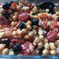 El cooksnap de estcolrod (Esther) cuando hizo 216. Ensalada de garbanzos.