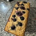 El cooksnap de Viky Kelle cuando hizo Budín fit frutos rojos.