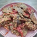 Cooksnap dari aprillia kurniawati untuk resep Dendeng batokok / dendeng sapi balado
