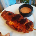 El cooksnap de MariadeGrazia cuando hizo Pinchos de carne africanos Suya 🐘.