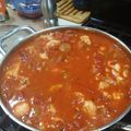 Durie Dunn's cooksnap of when they made Italian Fish Stew. ***.