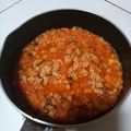 Cooksnap dari Lowry untuk resep 4# MPASI 10M+ Nasi Tim Udang Wortel Saos Tomat