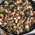 El cooksnap de Silvio González cuando hizo Nopales de hongo y huitlacoche mamá güera del pirul (platillo vegano).