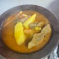 El cooksnap de Karen Auza T cuando hizo Estofado de vacuno.