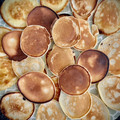 El cooksnap de Arianne cuando hizo Blinis de huevo de codorniz, mermelada de higo y foie.