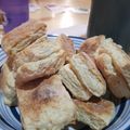 El cooksnap de Emilse Daiana cuando hizo Pancito caseros con harina leudante.