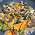 upside2525's cooksnap of when they made 子供も大好き！豚なすピーマンみそ炒め.