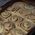 El cooksnap de Julieta Batista Surraco cuando hizo Roll de canela.