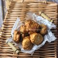 Cooksnap Salina Jalaludin semasa beliau membuat Cekodok Durian.