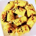 Chandra kamdar का कुकस्नैप जब उन्होंने खांडवी (Khandvi recipe in Hindi) बनाया था।