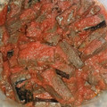 El cooksnap de Almudena Perez Perea cuando hizo Sangre de pollo encebollado y tomate.