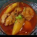 Sajjad Bhatti's cooksnap of when they made Aloo chicken.