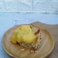 Cooksnap Erma Yusnida semasa beliau membuat Puding roti sos kastard.