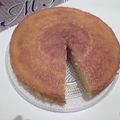 El cooksnap de Marina cuando hizo Bizcocho de nata.