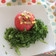 El cooksnap de Natalia Massoglia cuando hizo Tomate relleno.