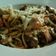 El cooksnap de MaryGlory cuando hizo Udon con salmón ahumado y champiñones.