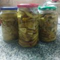 El cooksnap de Ana Berozuk cuando hizo Berenjenas en escabeche tradicional.