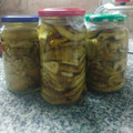 El cooksnap de Ana Berozuk cuando hizo Berenjenas en escabeche tradicional.